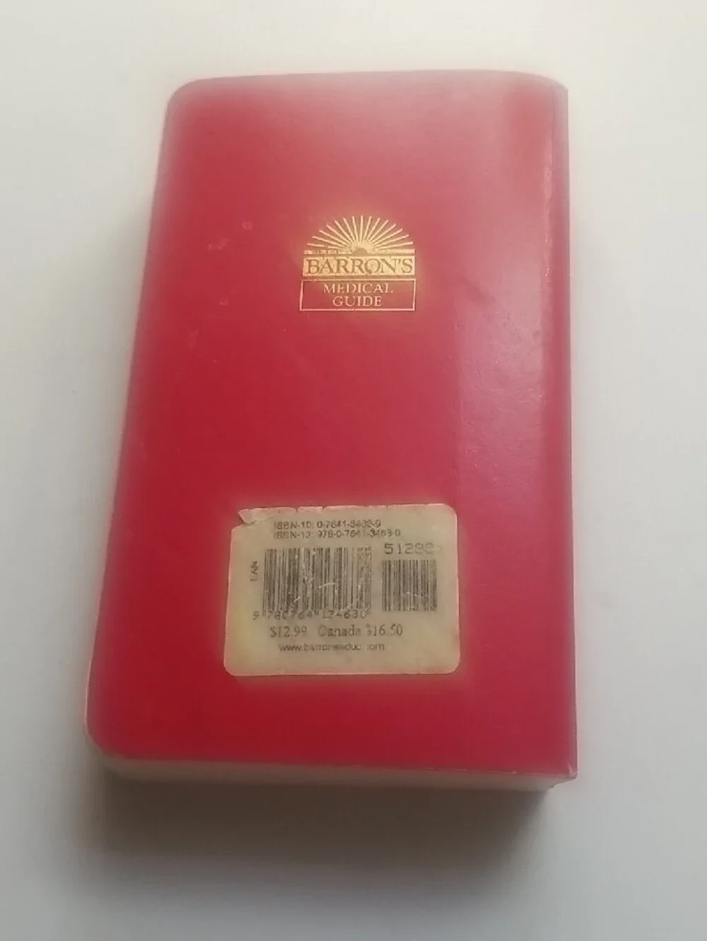 Barron’s Red Dictionary of Medical Terms — Pocket Medical Guide